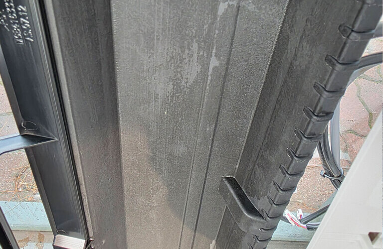 군산 OOOOO 시내버스 정류장, 에어컨 청소